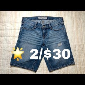 🌟 Distressed Jean Shorts
